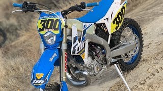 2019 TM 300cc Enduro 2 Stroke Dirt Bike Magazine [upl. by Scotney]