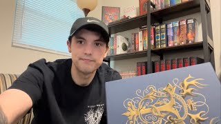 A Game Of Thrones The Folio Society Unboxing [upl. by Ardnaskela]