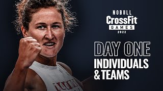 Wednesday Day 1 Individuals and Teams — 2022 NOBULL CrossFit Games [upl. by Sutelc]