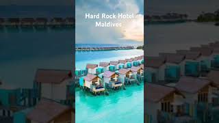 Hard Rock Hotel 🏨 Maldives travel honeymoon resort maldives maldivesbudgetresort vacation [upl. by Tergram]