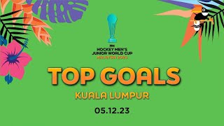 FIH Hockey Mens Junior World Cup 2023 Malaysia  Top Goals from Day 1  risingstars [upl. by Oberheim]