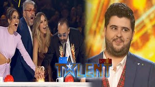 ANTONIO SERRANO SE LLEVA EL PASE DE ORO CONJUNTO DIRECTO A LA FINAL GOT TALENT [upl. by Zaraf]