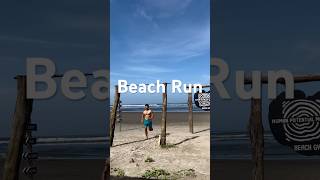 Barefoot 🏃‍♂️ beachrun beachbody beachworkout beachboys runner marathonrunner fyp goa run [upl. by Lindsy663]