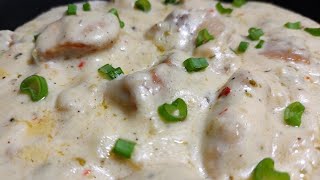 White Sauce Chicken Recipe By Cook with Nikhat ❗Must Try Easy Chicken Recipe ❗ [upl. by Mccord]