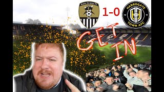 Notts county 1  0 Harrogate a MUCH NEEDED WIN [upl. by Tamer51]