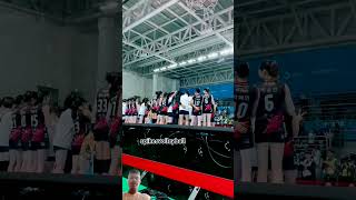 Red Sparks Korea Kovo Cup 2024shortshortsvideo contentcreator [upl. by Elleirad]