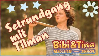 BIBI amp TINA 3  Mädchen Gegen Jungs  Setrundgang mit Tilman [upl. by Omixam]