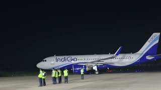 DIMAPUR AIRPORT  NIGHT OPERATION  INDIGO AIRLINES  NAGALANDS ONLY AIRPORT  NORTHEAST INDIA [upl. by Ycram]