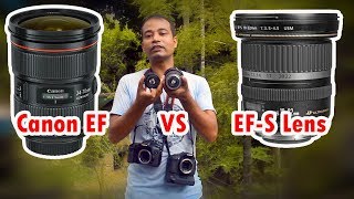 Canon EF Lens VS EFS Lens Experience Photovision [upl. by Noit]