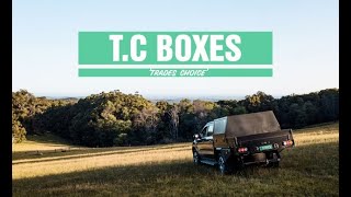 TC BOXES 1200mm Canopy Build Work and Play Setup [upl. by Littell369]