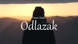 Arsen Dedić  Odlazak Official Lyric Video [upl. by Odnarb]