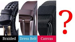 7 Types of Belts For Men amp 3 Belts To Avoid  BEST Belts For Men  Belt Fashion  Just Mens Fashion [upl. by Adaha]