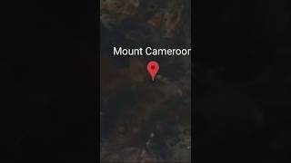 Africa Active Volcano Mount Cameroon Mongo ma Ndemi Buea Gulf of Guinea Cameroon googleearth tour [upl. by Elleraj]