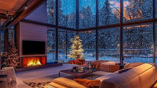 Enchanting Fireplace 4K at Night🔥3 Hours of Relaxing Christmas Fireplace with Crackling Fire Sounds [upl. by Dre]