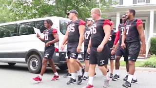 Davidson Football Season Ticket Delivery [upl. by Launce]