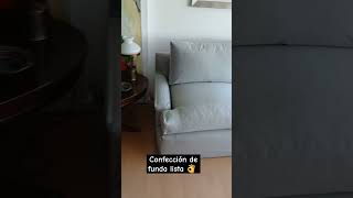 Confeccion de funda lista👌 a medida cotiza con nosotros sofa tapiceria sillon [upl. by Eartnoed]