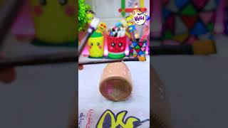 اعادة تدوير البرطمانت فكره قمر ❤ اختراع shorts diy recycling craft art ideas fyp [upl. by Naujahs972]