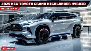 Introducing the BEAST 2025 Toyota Grand Highlander Hybrid Revealed [upl. by Macmullin53]