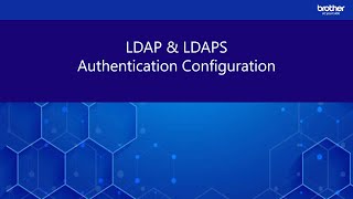 LDAP Configuration Authentication [upl. by Dachia]