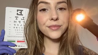 A Very Realistic ASMR Eye Exam 🪷 new props [upl. by Pamela]