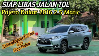 DI JUAL MITSUBISHI PAJERO SPORT DAKAR 2016 4X2 25 MATIC  KELENGKAPAN FULLSET [upl. by Ettennaj470]