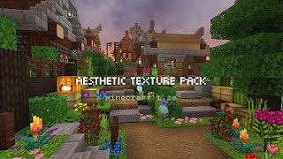 aesthetic texture pack for minecraft pebe 120 [upl. by Roybn]