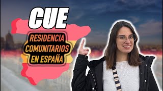 CUE comúnmente llamado NIE verde  ¿Cómo tramitar residencia para comunitarios 🇪🇺 Paso a Paso [upl. by Ydnik935]