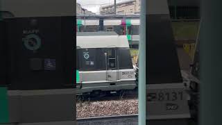 RER B leaving Denfert Rochereau traintrainspotting [upl. by Jensen659]