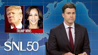 Weekend Update Trump Wins 2024 Election Becomes First Felon Elected President  SNL [upl. by Trudi51]