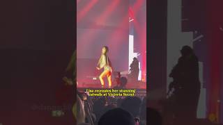 Lisa recreates Victoria Secrets top catwalk at fanmeeting bangkok lisa blackpink [upl. by Gar]