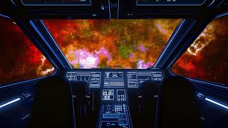 Brown Noise  Cockpit of an intergalactic Spacecraft Space Ambience  Relaxing Spaceship Sound [upl. by Angi915]