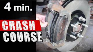 Brake Pads amp Rotors in 4 Minutes A Refresher Course [upl. by Woodhead]