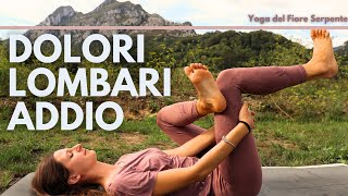 Yoga per il mal di schiena yoga per dolori lombari [upl. by Aneekal947]