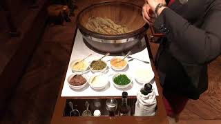 ซีซ่าสลัด I Caesar Salad prepared tableside New York Steakhouse Bangkok [upl. by Carlile]