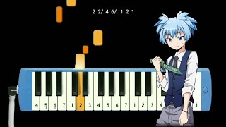 Not Pianika Assassination Classroom  Tabidachi No Uta [upl. by Orella789]