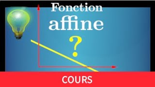 Comment tracer la droite représentant une fonction affine • cours METHODE 2 [upl. by Aynas]