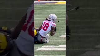 How Does Marvin Harrison Jr CATCH THIS 😱 football ohio [upl. by Idnew502]