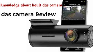 knowledge about car dash cameraकार डैश कैमरा के बारे में जानकारीBoult car das camera Review [upl. by Kamilah]