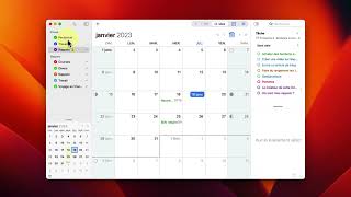 BusyCal  Le Calendrier meilleur que celui dApple [upl. by Aicemat]