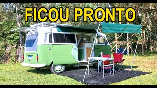 CONSTRUIMOS UM TOLDO PARA O MOTORHOME EP27 [upl. by Alabaster]