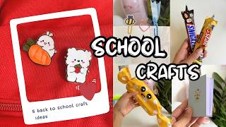 5 Back to School Crafts🏫📚  Cuddle Cloud [upl. by Lramaj]