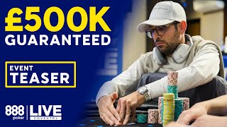 888poker LIVE Heads to Coventry For The FIRST Time [upl. by Kenwood803]