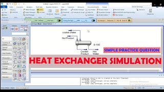 Shell amp Tube Heat Exchanger Design with ASPEN HYSYS V110  With Explanation [upl. by Dygal]