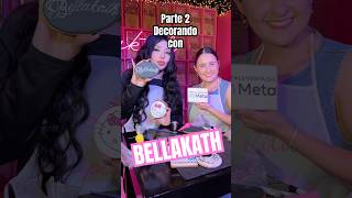 Parte 2 Decorando Galletas con La Bellakath shorts viral bellakath cocina music [upl. by Ennovehc]