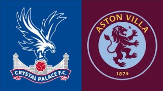 Crystal Palace vs Aston Villa Highlights  Premier League 202324  eFootball PES 2021 [upl. by Alisun]