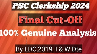 WBPSC Clerkship 2019 Final Cut Off Analysis [upl. by Aivata]