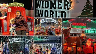 Visiting Widmer World  Christmas lights  Happy Christmas  Christmas Vlog in Tamil [upl. by Hamlin189]