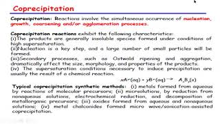 Coprecipitation Method [upl. by Nylavad]