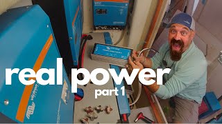 REAL POWEREpic OffGrid Power System Build From ScratchEpisode 137 [upl. by Ahseikan710]