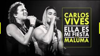 Ella es mi Fiesta  Carlos Vives Ft Maluma [upl. by Hera]